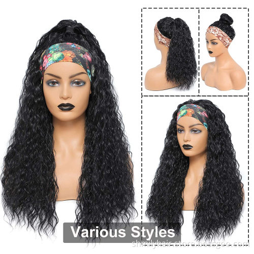 Shmily Brazilian Raw Human Virgin Remy Hair Headband Wig Vendor Wholesale Machine Made None Lace Glueless Wig Customized Styles